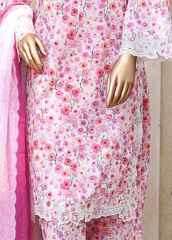 Bin Saeed Fabric - WCKE-033-3 Piece Embroidered Stitched Suit