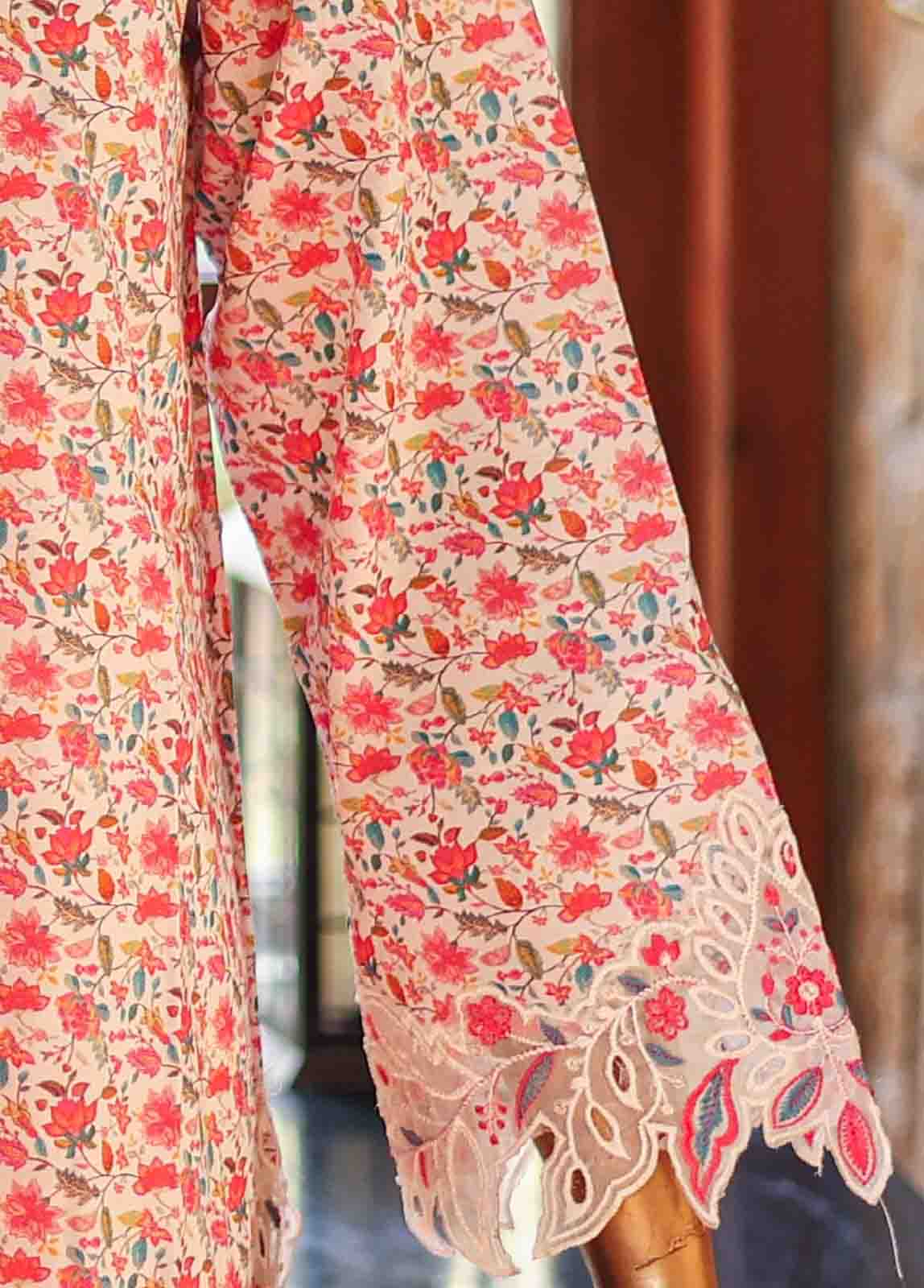 Bin Saeed Fabric - WCKE-036-3 Piece Embroidered Stitched Suit