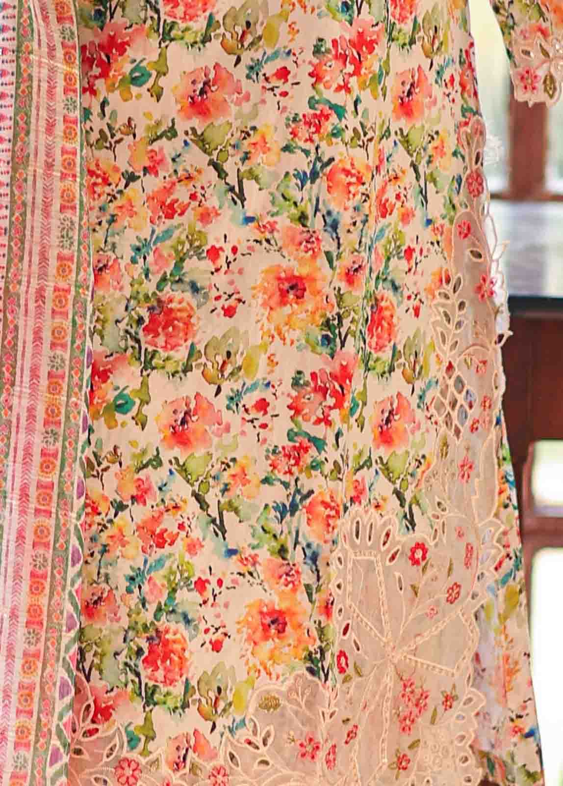 Bin Saeed Fabric - WCKE-037-3 Piece Embroidered Stitched Suit