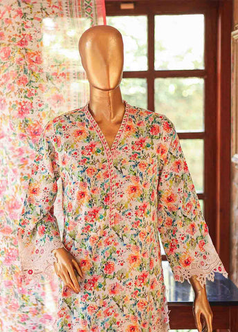 Bin Saeed Fabric - WCKE-037-3 Piece Embroidered Stitched Suit