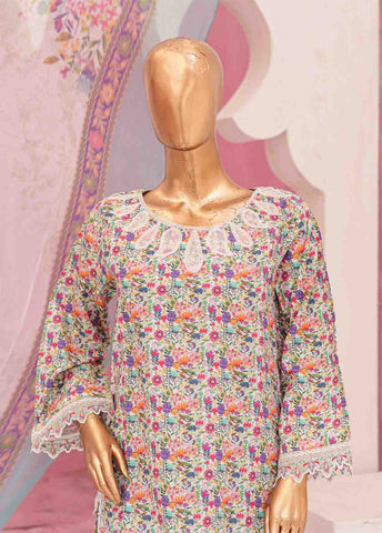 Bin Saeed Fabric - WCKE-040-3 Piece Embroidered Stitched Suit