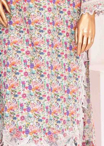 Bin Saeed Fabric - WCKE-040-3 Piece Embroidered Stitched Suit