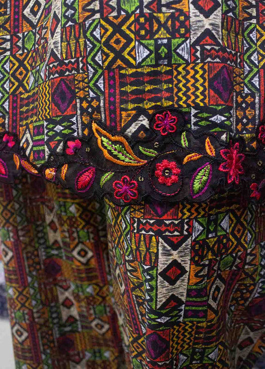 WCKE-041- 3 Piece Embroidered Stitched Suit