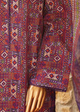 WCKE-042-3 Piece Embroidered Stitched Suit