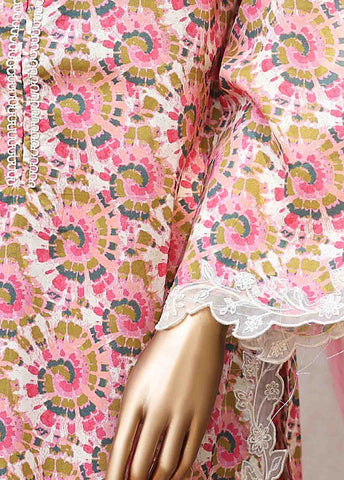 Bin Saeed Fabric - WCKE-045-3 Piece Embroidered Stitched Suit