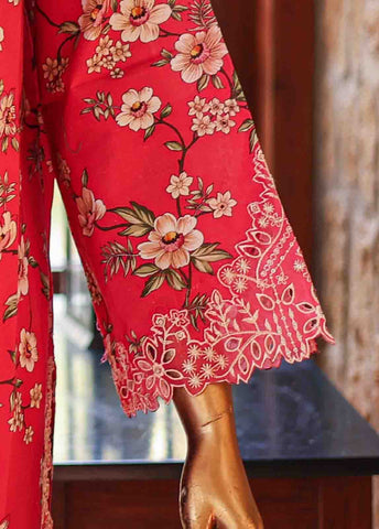 Bin Saeed Fabric - WCKE-047-3 Piece Embroidered Stitched Suit