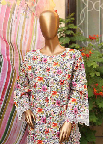 Bin Saeed Fabric - WCKE-050-3 Piece Embroidered Stitched Suit