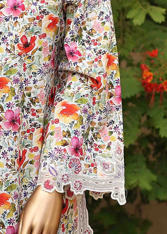 Bin Saeed Fabric - WCKE-050-3 Piece Embroidered Stitched Suit