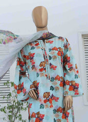 WCKF-007-3 Piece Lawn Printed