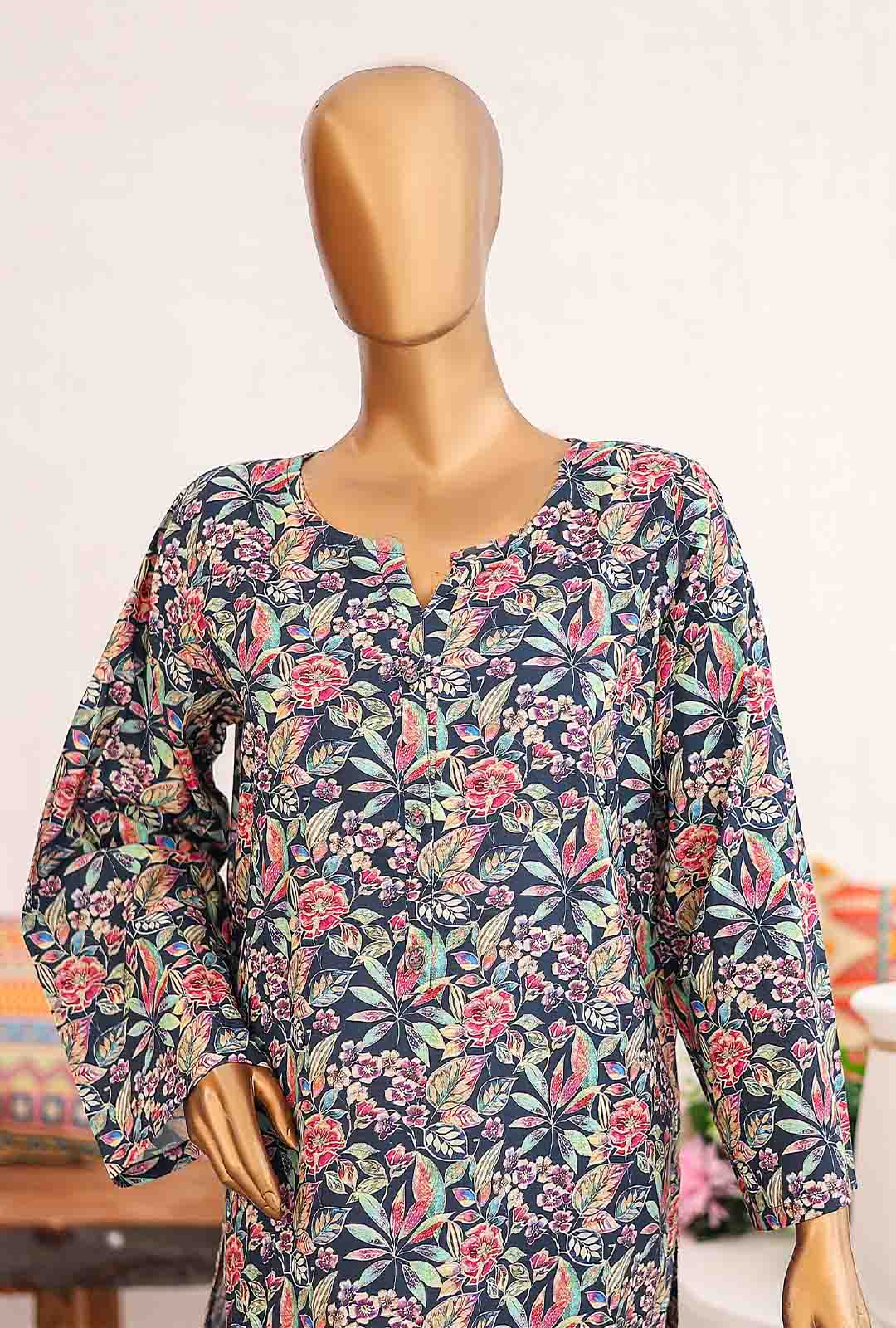 Bin Saeed Fabric - WCKF-009- 2 Piece Printed Stitched Co-ords
