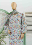 WCKF-015-3 Piece Lawn Printed