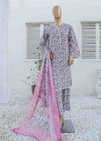 WCKF-019-3 Piece Lawn Printed