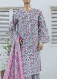 WCKF-019-3 Piece Lawn Printed