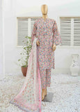 WCKF-024-3 Piece Lawn Printed