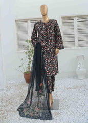 WCKF-039-3 Piece Lawn Printed