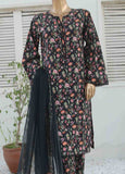 WCKF-039-3 Piece Lawn Printed