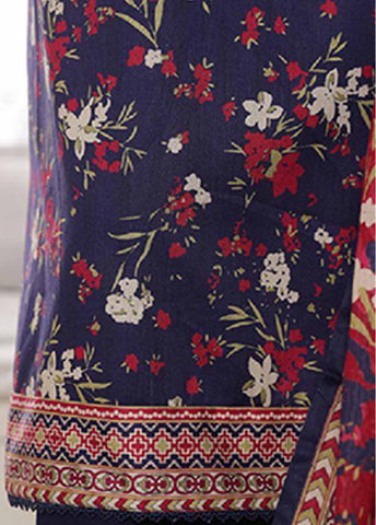Bin Saeed Fabric - WCP-0015- 3 Piece Printed Stitched Suit
