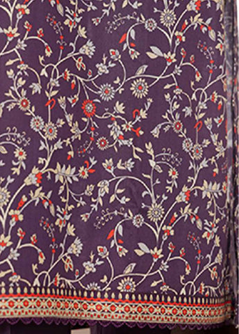 Bin Saeed Fabric - WCP-0017- 3 Piece Printed Stitched Suit