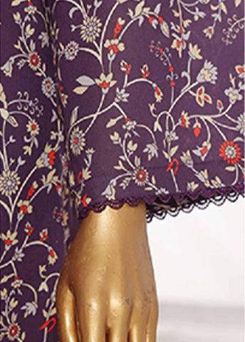 Bin Saeed Fabric - WCP-0017- 3 Piece Printed Stitched Suit