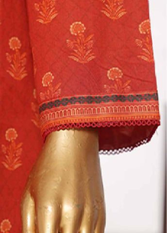 Bin Saeed Fabric - WCP-0018- 3 Piece Printed Stitched Suit