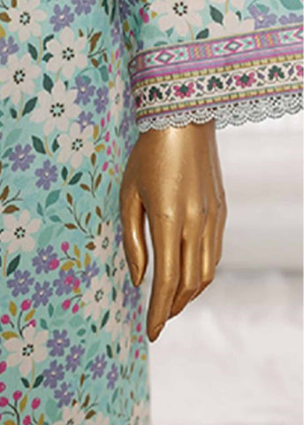 Bin Saeed Fabric - WCP-002- 3 Piece Printed Stitched Suit