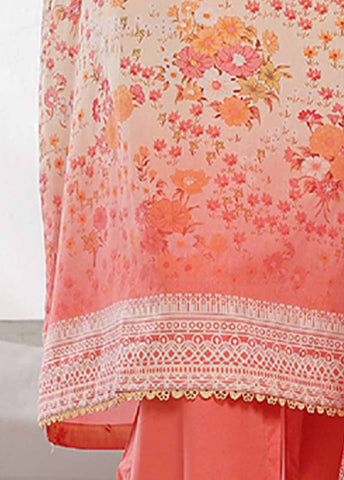 Bin Saeed Fabric - WCP-0029- 3 Piece Printed Stitched Suit