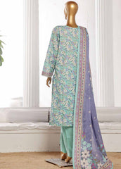 WCP-002- 3 Piece Printed Stitched Suit