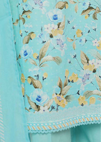 Bin Saeed Fabric - WCP-0031- 3 Piece Printed Stitched Suit