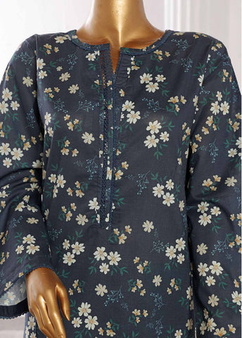 Bin Saeed Fabric - WCP-0036- 3 Piece Printed Stitched Suit