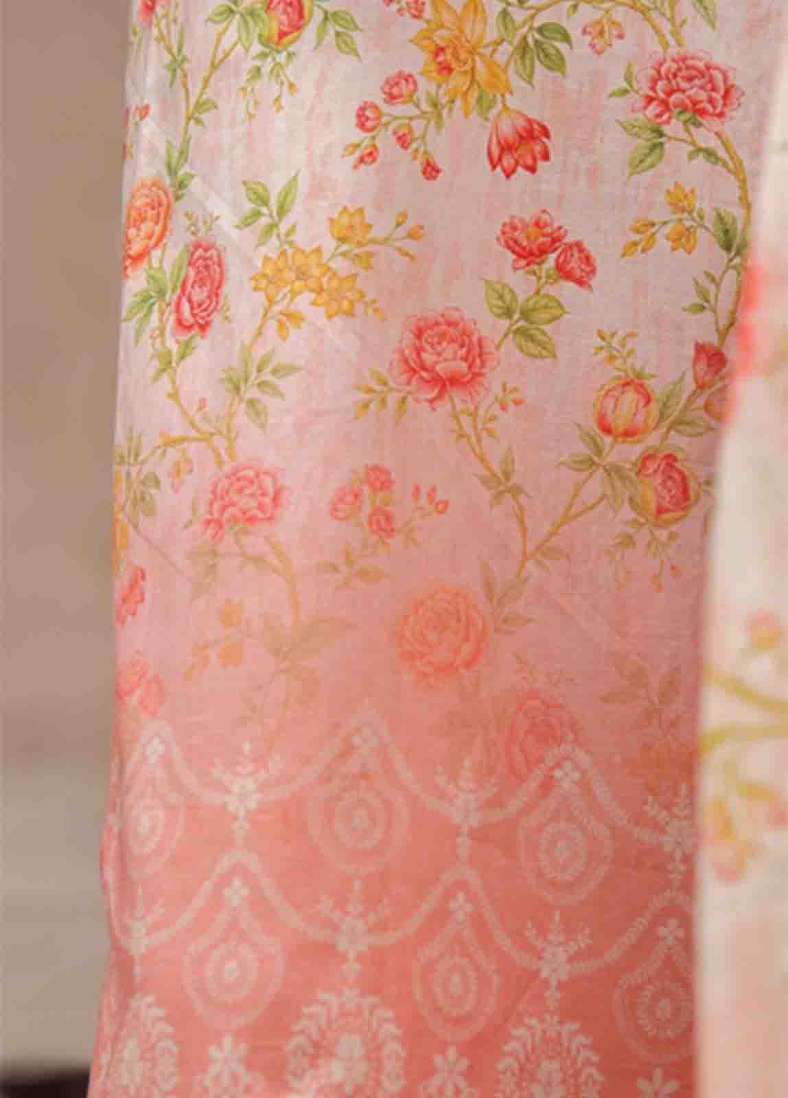 Bin Saeed Fabric - WCP-022- 3 Piece Printed Stitched Suit