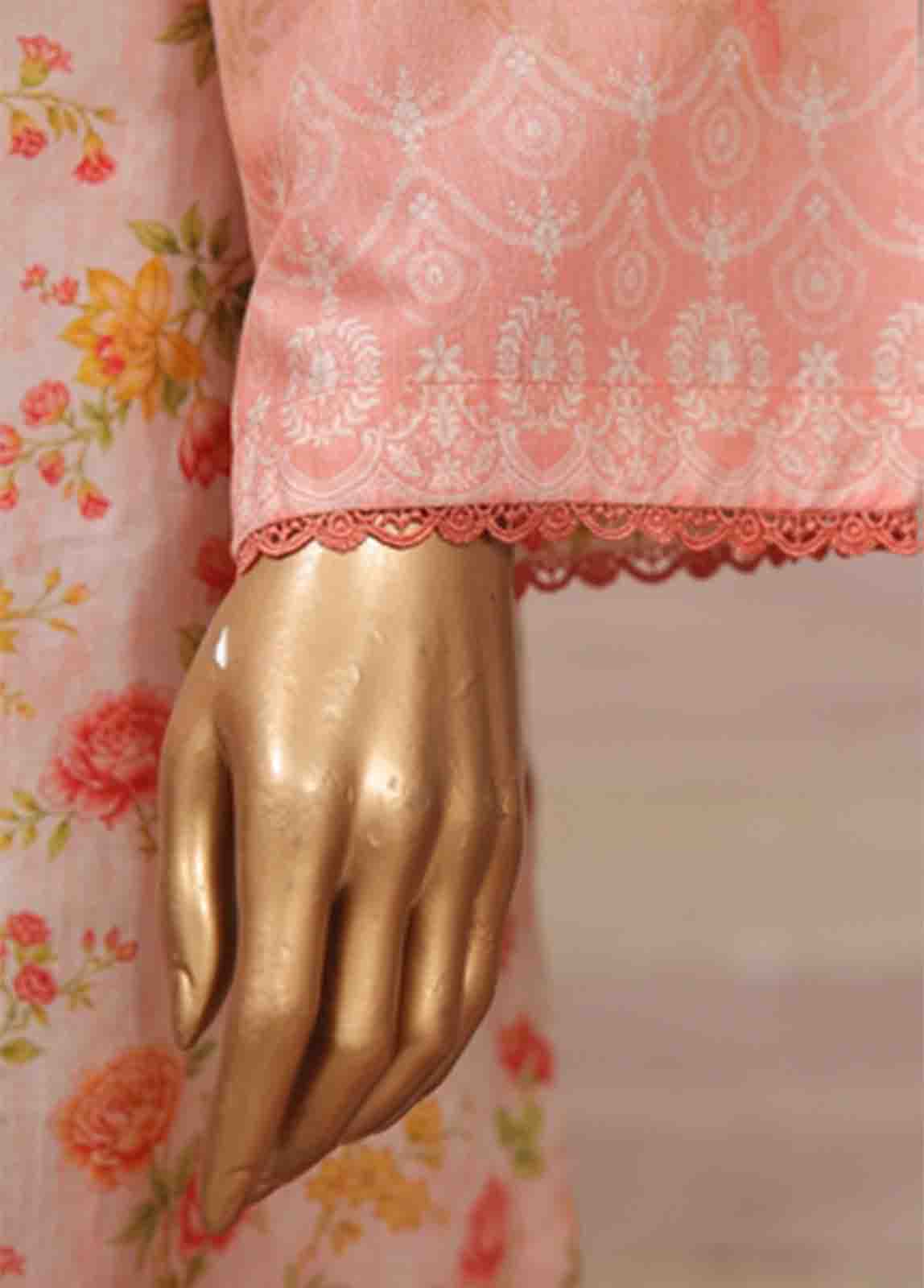 Bin Saeed Fabric - WCP-022- 3 Piece Printed Stitched Suit