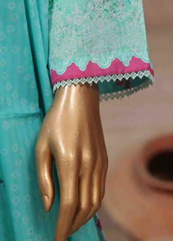 Bin Saeed Fabric - WCP-024- 3 Piece Printed Stitched Suit