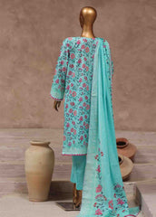 WCP-024- 3 Piece Printed Stitched Suit