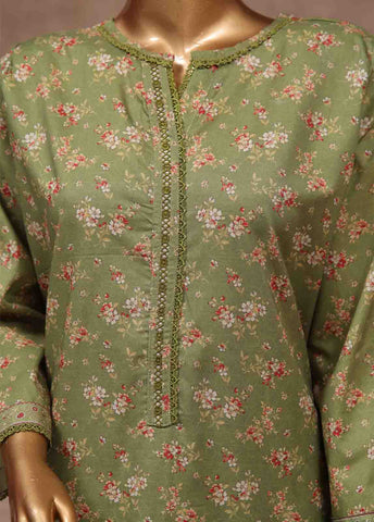 Bin Saeed Fabric - WCP-035- 3 Piece Printed Stitched Suit