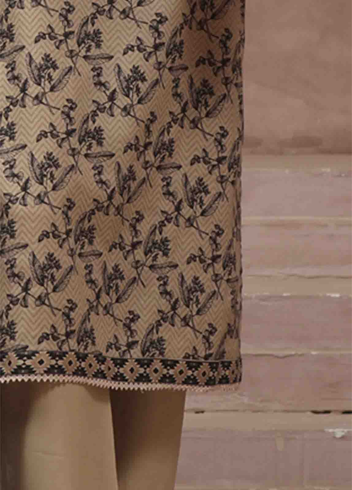 Bin Saeed Fabric - WCP-037- 3 Piece Printed Stitched Suit