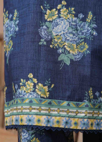 Bin Saeed Fabric - WCP-048- 3 Piece Printed Stitched Suit