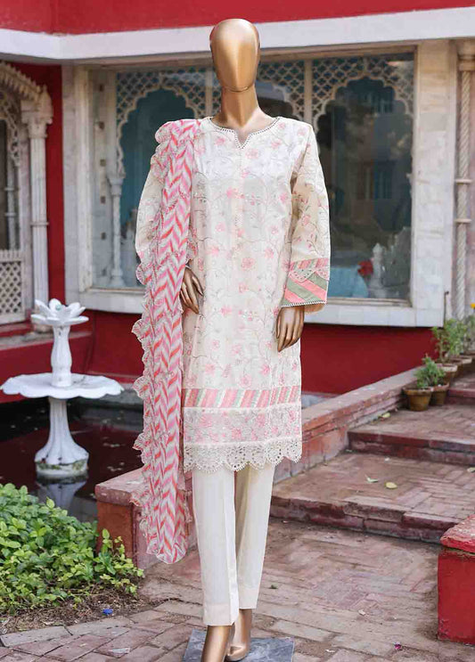 WCTF-001 C- 3 Piece Embroidered Stitched Suit