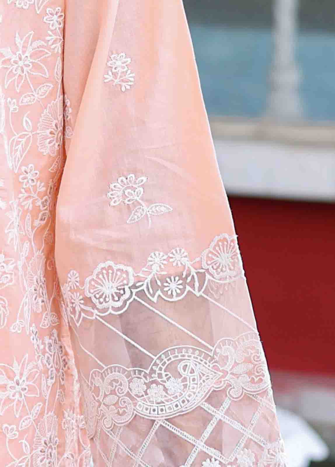 Bin Saeed Fabric - WCTF-002 C- 3 Piece Embroidered Stitched Suit