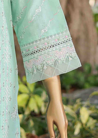 Bin Saeed Fabric - WCTF-006 A- 3 Piece Embroidered Stitched Suit