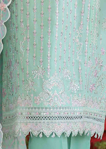 Bin Saeed Fabric - WCTF-006 A- 3 Piece Embroidered Stitched Suit