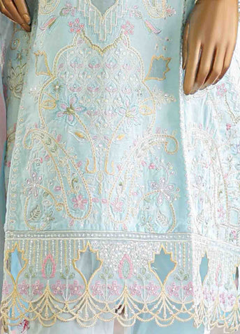 Bin Saeed Fabric - WCTF-007 C- 3 Piece Embroidered Stitched Suit