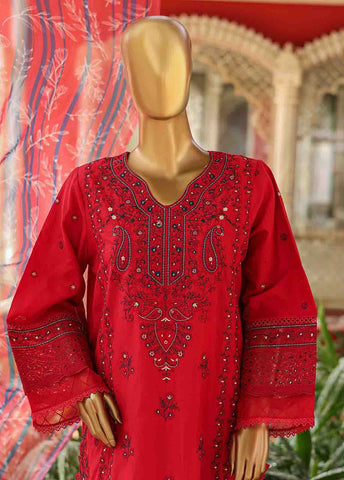 Bin Saeed Fabric - WCTF-009 C- 3 Piece Embroidered Stitched Suit