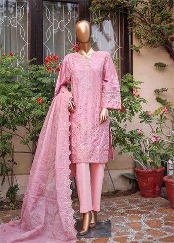 Bin Saeed Fabric - WCTF-010 B- 3 R71  Piece Embroidered Stitched Suit