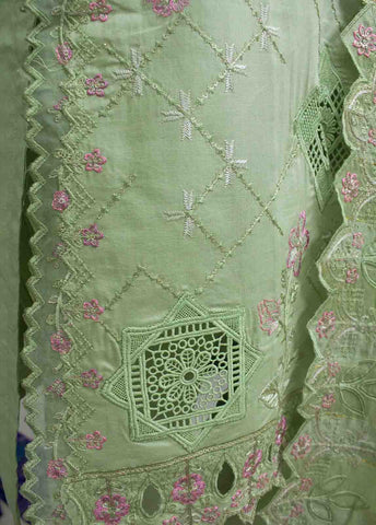 Bin Saeed Fabric - WCTF-011- 3 Piece Embroidered Stitched Suit