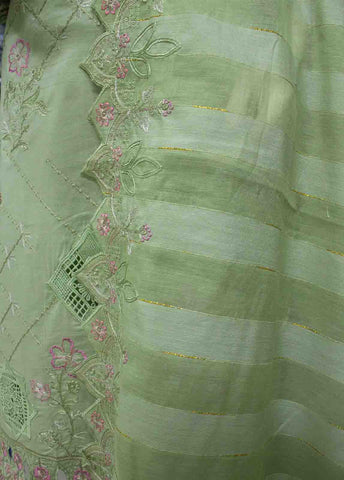 Bin Saeed Fabric - WCTF-011- 3 Piece Embroidered Stitched Suit