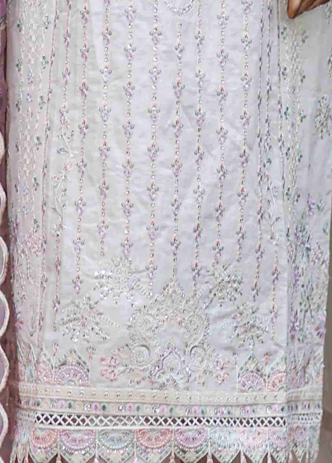 Bin Saeed Fabric - WCTF-012 A- R71  3 Piece Embroidered Stitched Suit