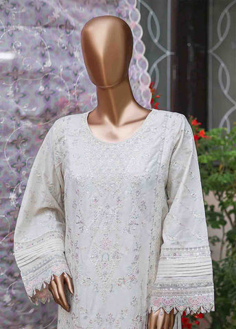 Bin Saeed Fabric - WCTF-012 A- R71  3 Piece Embroidered Stitched Suit
