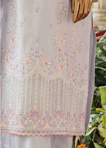 Bin Saeed Fabric - WCTF-014 C- 3 Piece Embroidered Stitched Suit