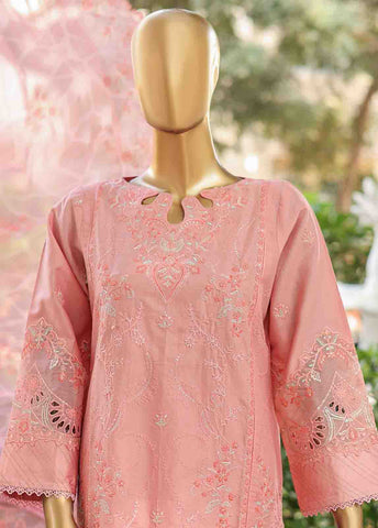 Bin Saeed Fabric - WCTF-015 A- 3 Piece Embroidered Stitched Suit