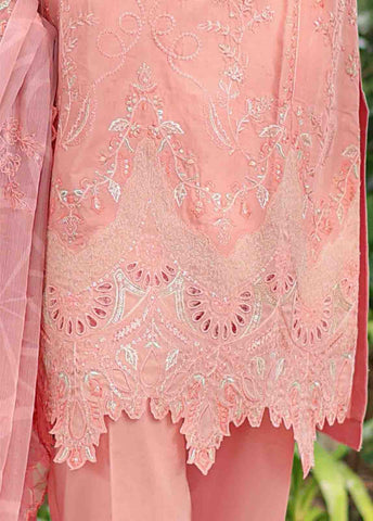 Bin Saeed Fabric - WCTF-015 A- 3 Piece Embroidered Stitched Suit